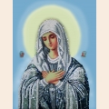 Набор для вышивания бисером ИЗЯЩНОЕ РУКОДЕЛИЕ "Богородица Умиление" (Икона)